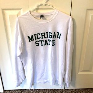 Michigan state long sleeve tee